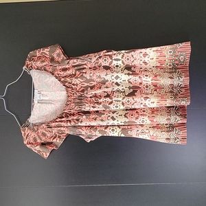 Liz Claiborne gathered neck tee XL